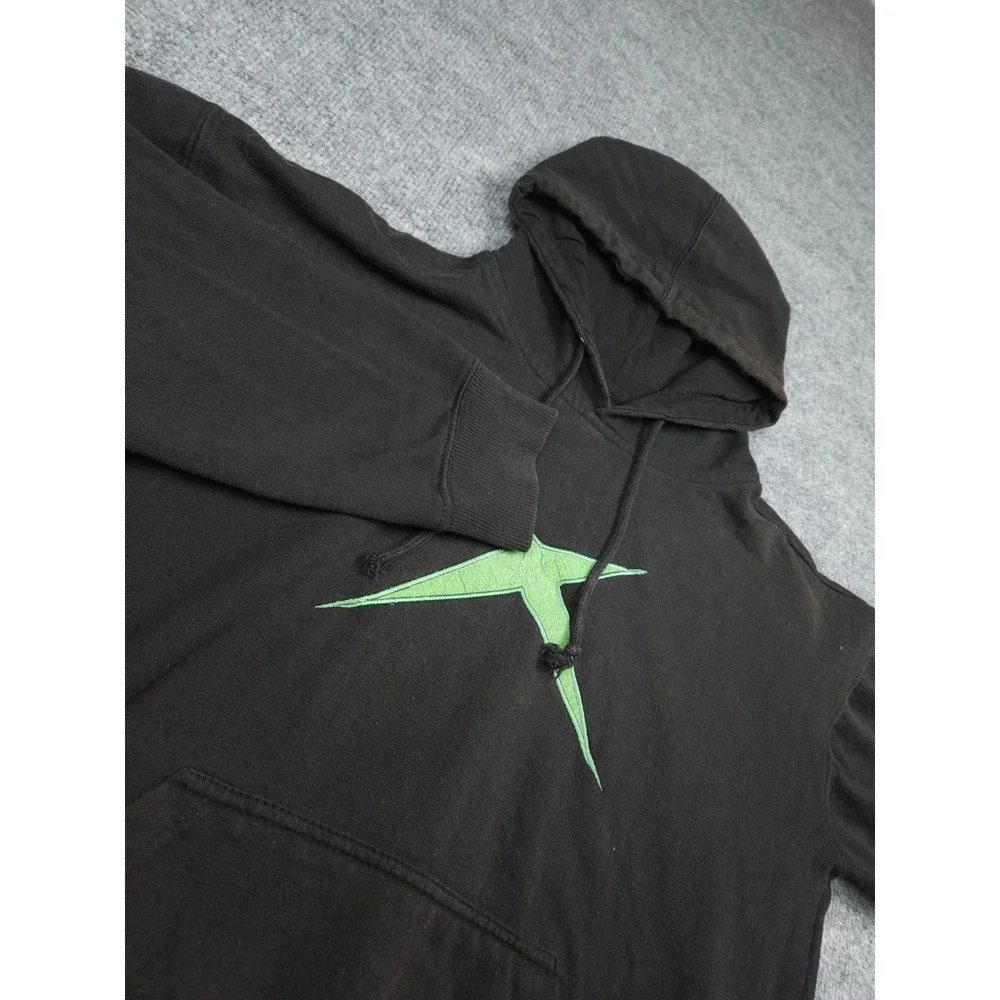 X-Box Gaming Hoodie Men's Medium Black Graphic 20th Anniversary Faded Ripple - Picture 3 of 10